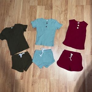 Gender neutral two piece rib sets!